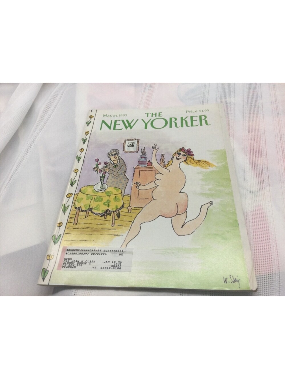 The New Yorker May 24 1993 Full Magazine Theme Cover by William Steig VG
